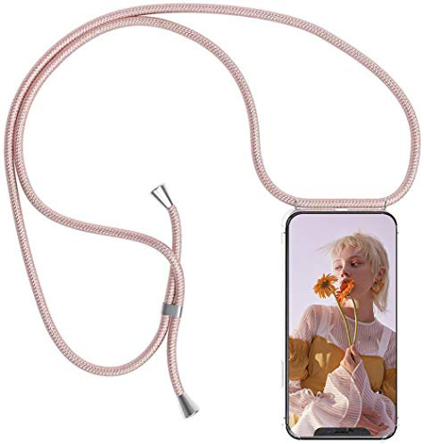 YuhooTech Handykette Hülle für iPhone XR Handyhülle, Smartphone Necklace Hülle mit Band - Handyhülle mit Kordel Umhängenband - Schnur mit Case zum umhängen