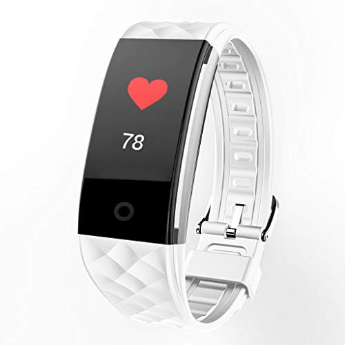 Smart Watch Fitness Tracker Activity Tracker Heart Rate Monitor, IP67 Waterproof Sports Bracelet Calorie Steps Counter, Wearable Wristband Pedometer For Men Women For Android Or IOS