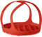 SYCASE Autocuiseur Sling Portable Antiadhésif Silicone Bakeware Sling pour Instant Pot 6 Qt / 8Qt, Anti-échaudage Bakeware Lifter Steamer Rack, Va au lave-vaisselle (Rouge)