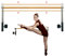 Artan Balance Ballettstange zur Wandmontage für Zuhause oder Studio, Tanztraining, Yoga, Stretching und Pilates, verstellbare Stangenhöhe für Kinder und Erwachsene, Anfängerfreundlich
