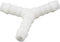 Fittingteile - Y-Schlauchverbinder aus Kunststoff PVDF für Lebensmittel bis 10 bar (Ausführung: Y-Verbinder - Schlauch Ø innen: 10 mm)