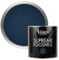 Vintro Paint | Blacky/Blue | Eggshell Paint | for Walls | Wood | Trim | Satin Furniture Paint | Interior & Exterior Use. (2.5 Litres, Nightfall - Blacky/Blue)