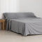 Belum Bettwäsche-Set, Flanell, Grau, 150, 100% Baumwolle, bestehend aus: Bettbezug: 240 x 270 cm, Spannbettlaken: 160 x 200 cm + 30 cm, Kissen: 45 x 170 cm