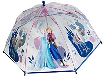 Chanos Frozen 2 - Die Eiskönigin Kinder Mädchen Regenschirm Stock-Schirm