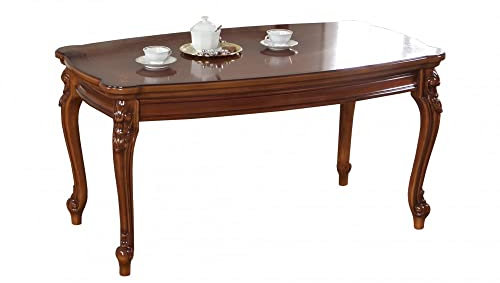 SIMEX Furniture - Firenze Collection - Bürotisch - Massivholz - Möbel aus Buchenholz, naturbraun - Wohnzimmer, Büro, Lobby