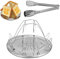 Camping Toaster Für Gaskocher Toaster Für Kocher 4 Scheiben Toaster aus Edelstahl mit faltbarem Ständer für Gasherd Outdoor Picknick Reisen Wohnmobile