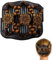 Haarkamm, Magic Rope Hair, Magic Beads Haarklammer, Magischer Kamm, Magic Haarklammer, Magic Styling Kamm, Doppelhaarspange, Haarschmuck Damen, Haarspangen Damen, Haarkamm Haarschmuck, Braun