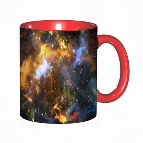 Tassendruck Once Upon a Space-Serie. Abstrakte Komposition fraktaler Wolken, geeignet als Element in Projekten im Zusammenhang mit der Wissenschaft und Bildung der Universum-Kosm Kaffeetasse/Mug/Cup