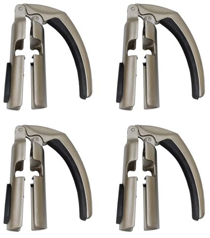 Oikabio Lot de 4 décapsuleurs de champagne pour vin mousseux