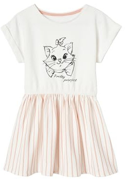 VERTBAUDET Robe Sweat Fille Disney® Marie Les Aristochats Rose pâle 2A