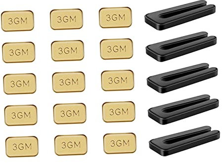 CORHAD Noise : 5 Pack Fan Balancing Kit Clips Adhesive Weights for Ceiling Fans
