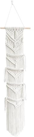 Carriere Ball-Cap-Aufhänger – Boho-Makramee-Cap-Halter, Wand-Hut-Organizer für Baseball-Cap-Halter über der Tür, Hutablage für die Wand, Cap-Halter, Einfach zu Bedienen.