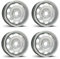 ALCAR 4x Stahlfelgen 6.5Jx16 ET50 5x114,3 für Dacia Duster, Grau