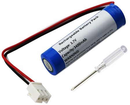 ANTIEE 3400mAh Batterie de Rechange Haut-parleurs Enceintes Harman/Kardon Onyx Studio 1, 2 Bluetooth Speaker 3.7V