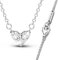 APUUESN Timeless Drei Sterne Herz Charm Collier Kette Damen,Brillante Eleganz Infinity Halskette Sterling Silber 925 mit Anhänger,Silberkette,Necklace for Women,Geschenk für Frauen Geburtstag