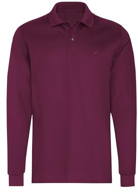 TRIGEMA Langarm Poloshirt mit Armbündchen