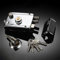 Nightlatch Lock with Keys, Solid Stainless Steel Rim Cylinder Lock High Security Night Latch Locks for 30 to 50mm Thick Gate Shed Doors - Right