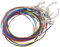 20 Colorful Necklace Ropes, Necklace Ropes With Lobster Clasps, Waxed Wire Necklace Ropes, Adjustable Braided Necklace Ropes, Diy Jewelry Accessories (Random Colors)