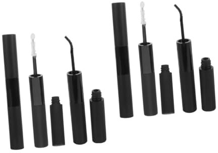 Healeved 6 Pcs False Eyelash Glue False Lashes Fake Eyelashes Eye Lashes Bond and Seal Glues Lash Glue and Seal Lash Cluster Glue Women Makeup Tools Lash Extension Glue Black Plastic Shell