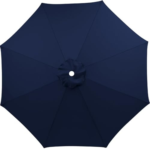 Nonotse Sonnenschirm Ersatzbezug 3m 6/8 Streben, Knickbar Umtauschdeckel für Balkon (Nicht Schirmrahmen enthält und Sockel)