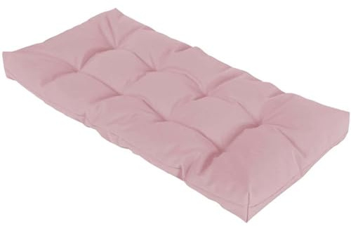 JORTUIO Bankauflage Sitzkissen Gartenkissen Bankkissen 90x50/100x50/110x50/120x50cm, Dicke Von 8-10cm,Sitzauflagen Loungekissen Sitzpolster Auflage Für Bänke/Gartenbank(Rosa,150x40cm)