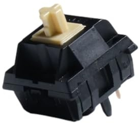 Keygeek Y3 Switch, 5-Pin Thocky Linear Pre-Lube Mechanical Keyboard Switch (40g, 110pcs)