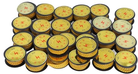 26PCS Tube Cable Marker Set, PVC Wire Marker with A to Z Letters and Numbers, Coded Cable Identifier for Electronics Wiring, Non - Slip Concave Design for Secure Fit on (2.5m²)