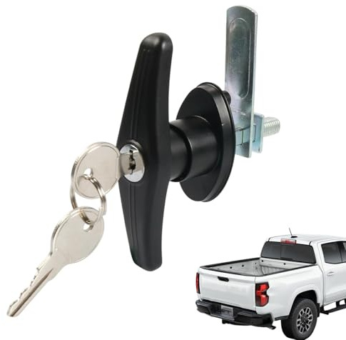 Verrou de porte de camping-car,de zinc, sécurité renforcée | Remplacement de serrure pour porte de camping-car | Pour, fourgon, entrée, intérieur, extérieur