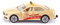 siku 1502, Taxi, Métal/Plastique, Couleur crème, Portes ouvrables, Attelage Arrière