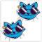 SkinoEu® 2 x Stück Vinyl Aufkleber Autoaufkleber Lustige Katze Sonnenbrille Kitty Funny Cat Stickers Auto Moto Motorrad Fahrrad Fenster Tür Tuning B 252
