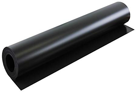 MagFlex® Flexible Black Chalkboard Magnetic Sheet for Using as an Interchangeable Chalkboard - 600mm Wide - 1m Length
