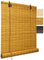 Sol Royal Bambusrollo 80 x 160cm SolDecor B86 - Sichtschutz Fenster Rollo Ohne Bohren - Raffrollo Bambus Inkl Klemmfix Träger - Holzrollo Natur mit Kindersicherheitsclip - Bambus