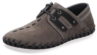 Gemini Herren Schnürschuh grau