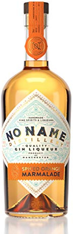 Spiced Orange Marmalade Gin Liqueur by No Name Distillery | 50cl, 18% Alcohol – London Dry Flavoured Gin Perfect for Special Occasions, Cocktails and Gifts