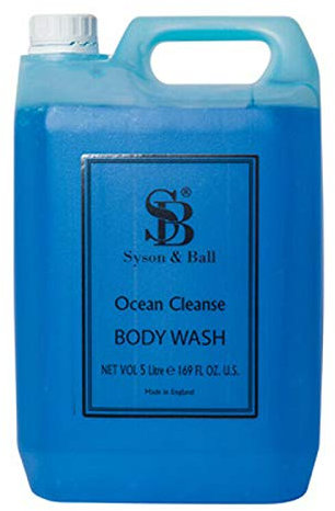 We Can Source It Ltd - Body Wash Ocean Cleanse Fragrance By Syson & Ball - 5 Litre Bottle