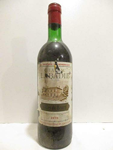 côtes de bourg château labadie (étiquette abîmée) rouge 1979 - bordeaux