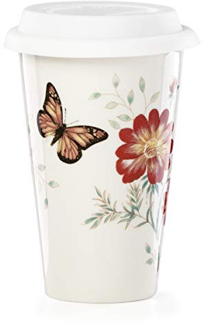 Lenox Butterfly Meadow Travel Mug, 1.19 LB, Multi