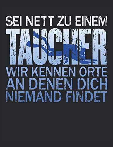 Lustiges Sei Nett Taucher Spruch Orte Tauchen Gerätetauchen: RÄTSELBUCH - Lustige Taucher Sprüche Niemand findet, Vintage Retro Geschenkidee - A4 ... Buch, Sketch, Planer, Geburtstag, Spruch