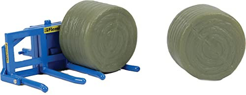 Britains 1:32 Fleming Bale Lifter, Tractor Toy Accessories, Compatible with 1:32 Scale Tractors, Farm Animals and Toys, Suitable for Collectors and Children from 3 Years