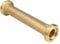 Schlösser JS Passstück 1 Zoll (DN20) x 190 mm für Wasserzähler Wärmemengenzähler - Messing blank - 0080042300001