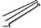 Ensemble tisonnier + pince à bois acier forgé 70 cm | Accessoire pour entretien poêle barbecue chaudière cheminée feu | Pour braise bûche charbon de bois | Attiser soulever raviver | Kibros CHKITPIT70