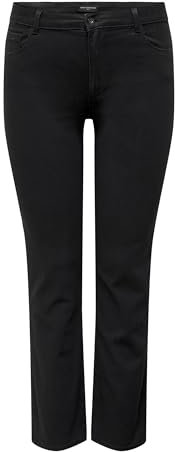 ONLY Carmakoma Damen Jeans Augusta Black Denim 48 32