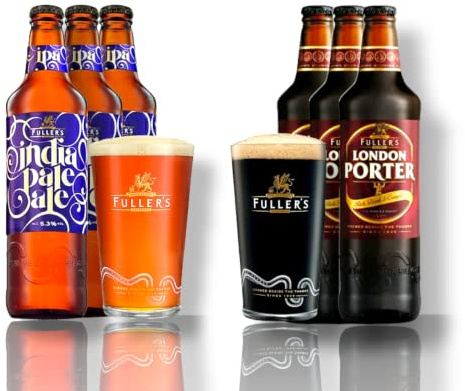 Fullers Brewery Bier im Mix - 3 x Fullers India Pale Ale + 3x Fullers London Porter