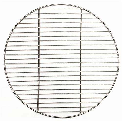 Bratennetze Antihaft-Grillmatte Gitter 304 Edelstahl rund BBQ Grill Mesh Home Grill Werkzeug Eisennetze Grillzubehör 1pc (Color : 50cm Diameter)