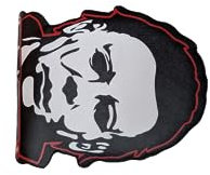 Halloween 2 Michael Myers Bloody Knife Head Shaped Bi-fold Wallet, Schwarz, Einheitsgröße, Modern
