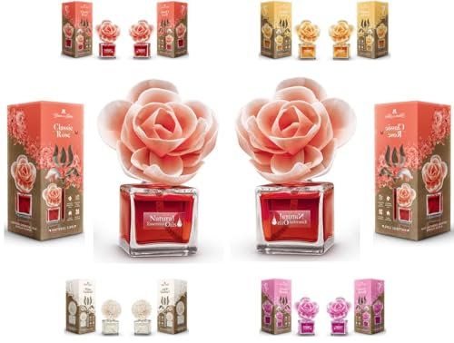 Raumduft Düfte Lufterfrischer Duftspender Aroma Raumerfrischer Bloom-at-Home plus Bleistift light-tribe (Classic Rose)