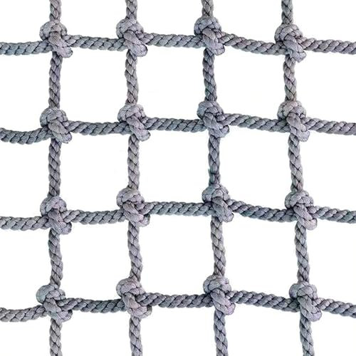 ZCX climbing rope Climbing Net For Kids Outdoor Polyamide Safety Net Multi-use Rope Net Climbing Cargo Net For Balconies Stairs scramble net rope (Size : 2 * 3m(6.6 * 9.9ft))