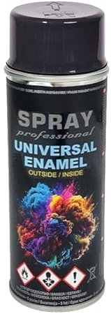 VE-INDUSTRIES Spray de peinture RAL - 400 ml - Peinture colorée pour bois, métal (gris anthracite - RAL7016)