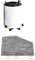 Vuzmode Filtro aria filtro abitacolo, for Audi, A3 Sportback, for VW, for EOS, for Golf 5 GTI 6, for Beetle, for Caddy, Magotan, for Passat, for Scirocco, 2002-2015 1K0129620C 1K0819653A Sostituzione