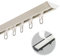 Tringle à rideau autocollante pour chambre à coucher ou douche - Barre de séparation de pièce droite - Blanc - 2 m